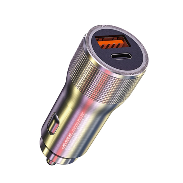 WK WP-C30 20W QC3.0 USB + PD UB-C / Type-C Interface Flash Series Car Fast Charger