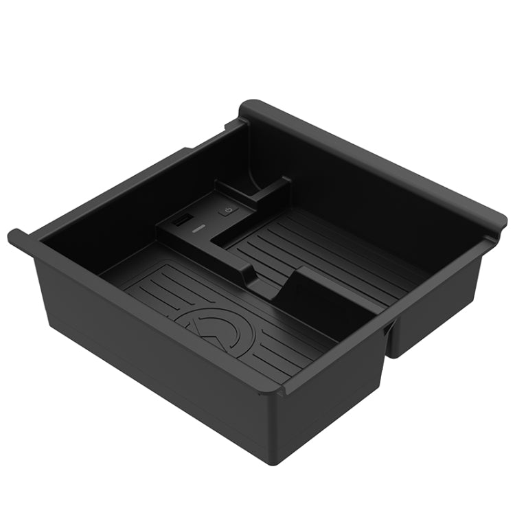 Multi-function Car Wireless Charger Rack Storage Box for Toyota Tacoma 2016-2021, Left Driving, For Toyota Tacoma 2016-2021