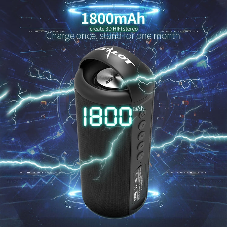 ZEALOT S36 Portable Heavy Bass Wireless Bluetooth Speaker with Built-in Mic, Support Hands-Free Call & TF Card & AUX