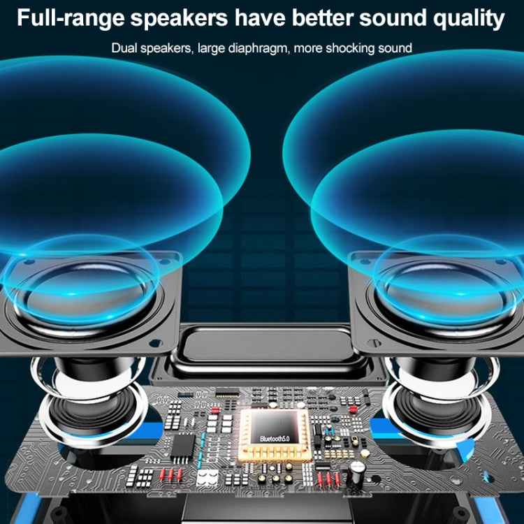 EBS-308 Outdoor Portable Mini Wireless Bluetooth Subwoofer Speaker
