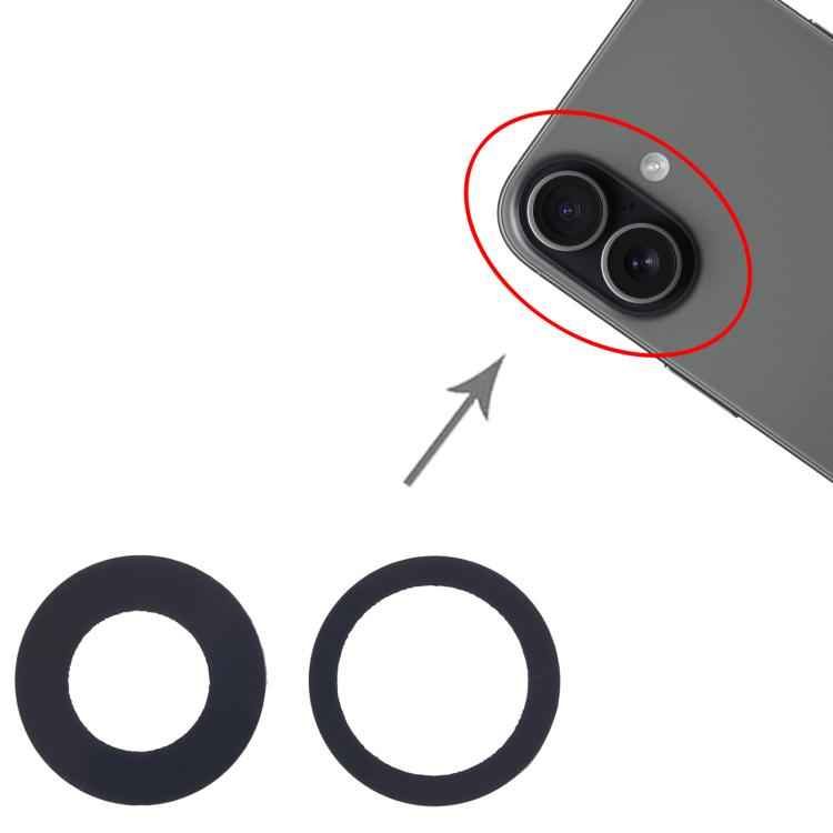 For iPhone 17 Back Camera Lens Set