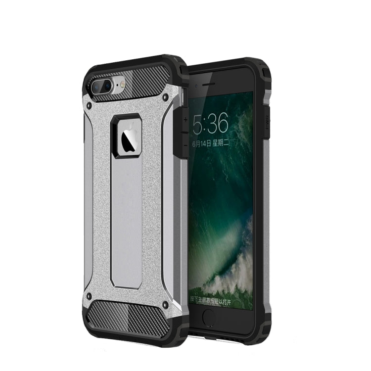 For iPhone 8 Plus & 7 Plus   Tough Armor TPU + PC Combination Case, For iPhone 7 Plus, For iPhone 8P & 7P