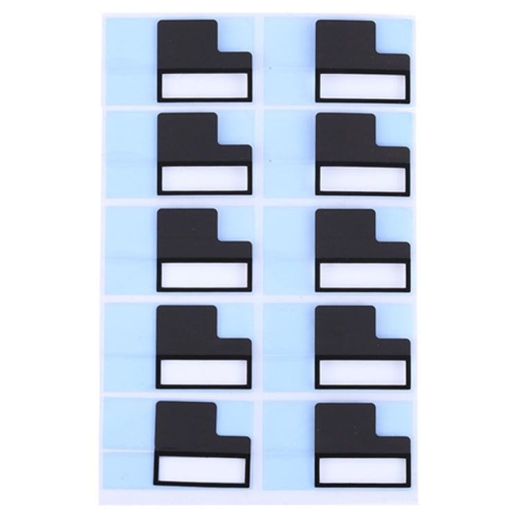 50 PCS for iPhone 7 Plus LCD Back Metal Plate Large Stickers