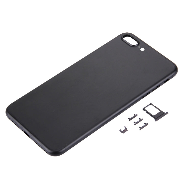 5 in 1 for iPhone 7 Plus (Back Cover + Card Tray + Volume Control Key + Power Button + Mute Switch Vibrator Key) Full Assembly Housing Cover, For iPhone 7 Plus, For iPhone 7P with Side keys