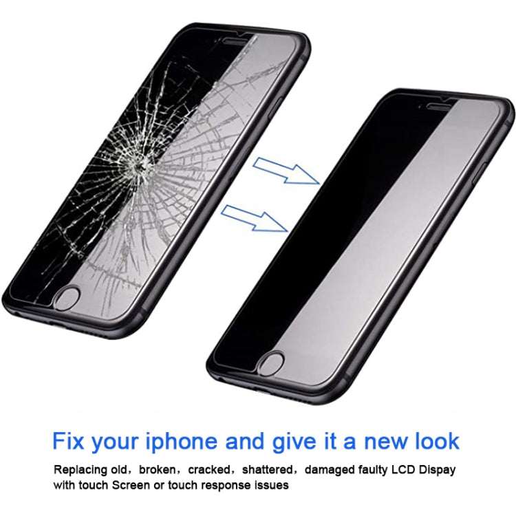 Pantalla LCD incluye cámara frontal para iPhone 7 Plus, i7 Plus Negro con cámara, i7 Plus Blanco con cámara
