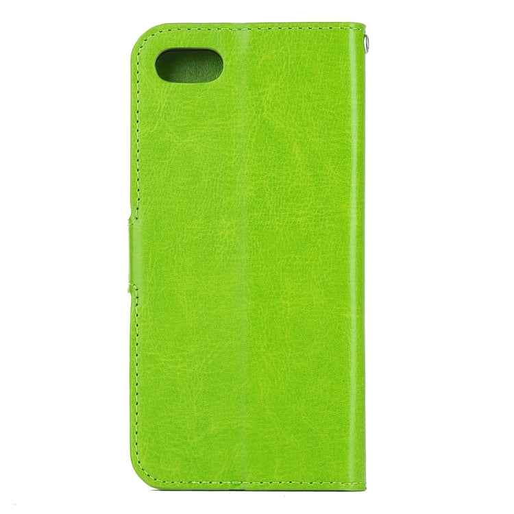 For iPhone 8 Plus & 7 Plus   Crazy Horse Texture Horizontal Flip Leather Case with Magnetic Buckle & Holder & Card Slots & Wallet & Photo Frame