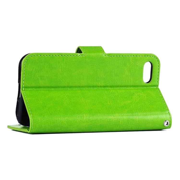 For iPhone 8 Plus & 7 Plus   Crazy Horse Texture Horizontal Flip Leather Case with Magnetic Buckle & Holder & Card Slots & Wallet & Photo Frame
