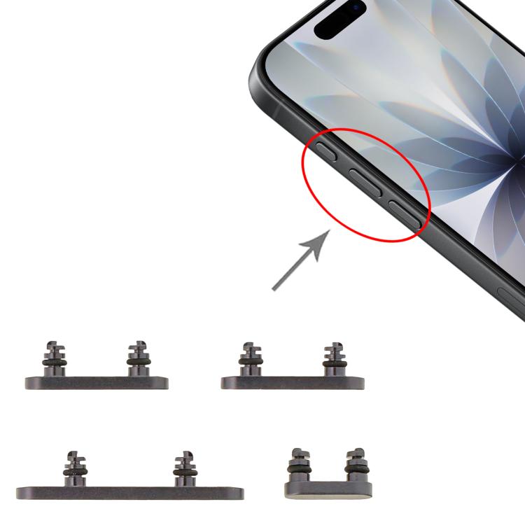For iPhone 17 Power Button and Volume Control Button, For iPhone 17