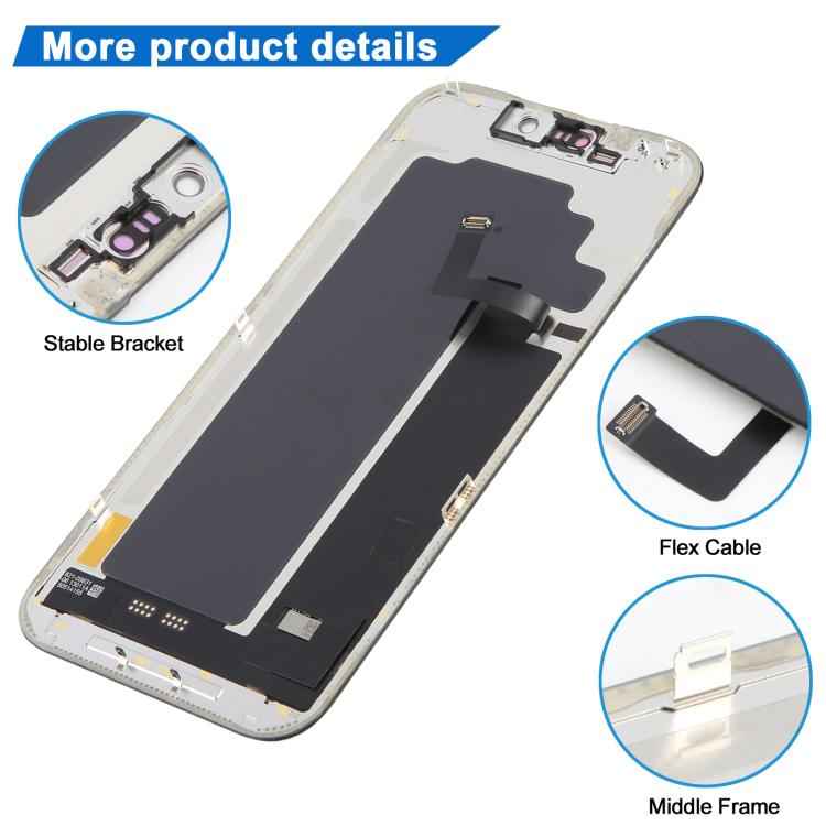 JK Soft OLED LCD Screen For iPhone 17 Pro Max, For iPhone 17 Pro Max