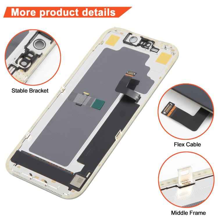 For iPhone 17 Pro DD Hard OLED Screen, For iPhone 17 Pro (DD Hard LCD)