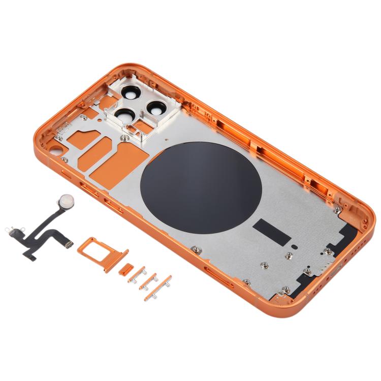 Back Housing Cover with Appearance Imitation of iP17 Pro for iPhone 12 Pro, For iPhone 12 Pro to iP17 Pro