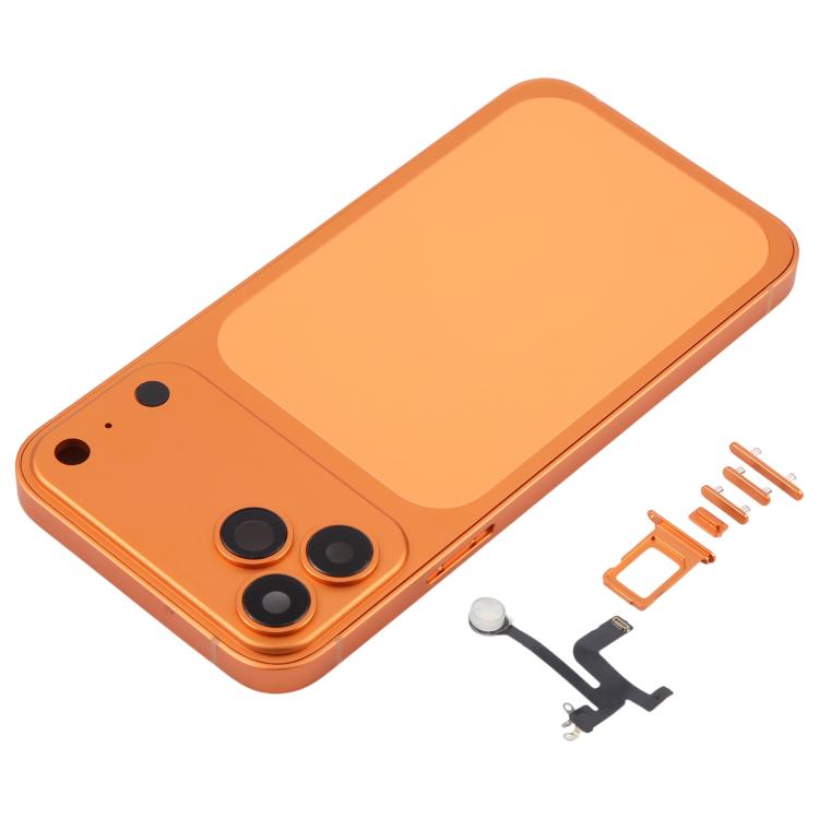 Back Housing Cover with Appearance Imitation of iP17 Pro for iPhone 12 Pro, For iPhone 12 Pro to iP17 Pro