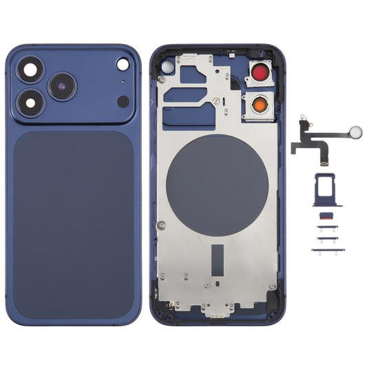 Back Housing Cover with Appearance Imitation of iP17 Pro for iPhone 12, For iPhone 12 to iP17 Pro