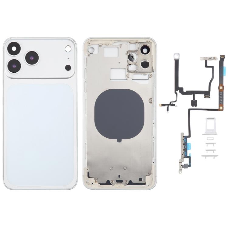Back Housing Cover with Appearance Imitation of iP17 Pro Max for iPhone 11 Pro Max, For iPhone 11 Pro Max to iP17 Pro Max