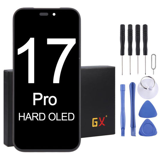 GX Hard OLED Screen For iPhone 17 Pro, For iPhone 17 Pro (Hard OLED)
