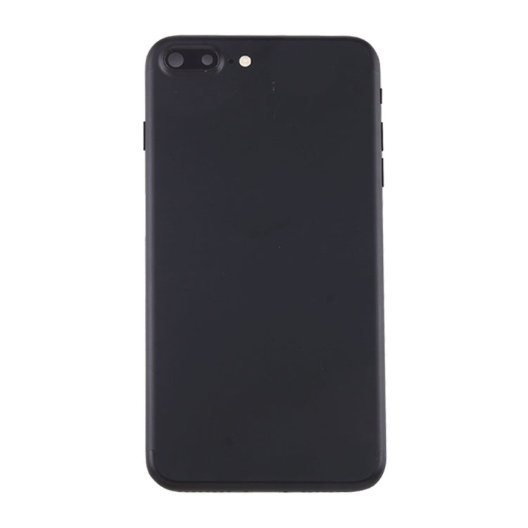Battery Back Cover Assembly with Card Tray for iPhone 7 Plus, For iPhone 7 Plus, For iPhone 7 Plus (Full Assembly), For iPhone 7 Plus  (Full Assembly), For iPhone 7 Plus (Jet Black)
