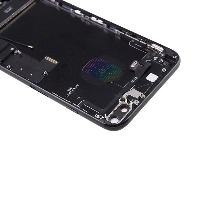 Battery Back Cover Assembly with Card Tray for iPhone 7 Plus, For iPhone 7 Plus, For iPhone 7 Plus (Full Assembly), For iPhone 7 Plus  (Full Assembly), For iPhone 7 Plus (Jet Black)