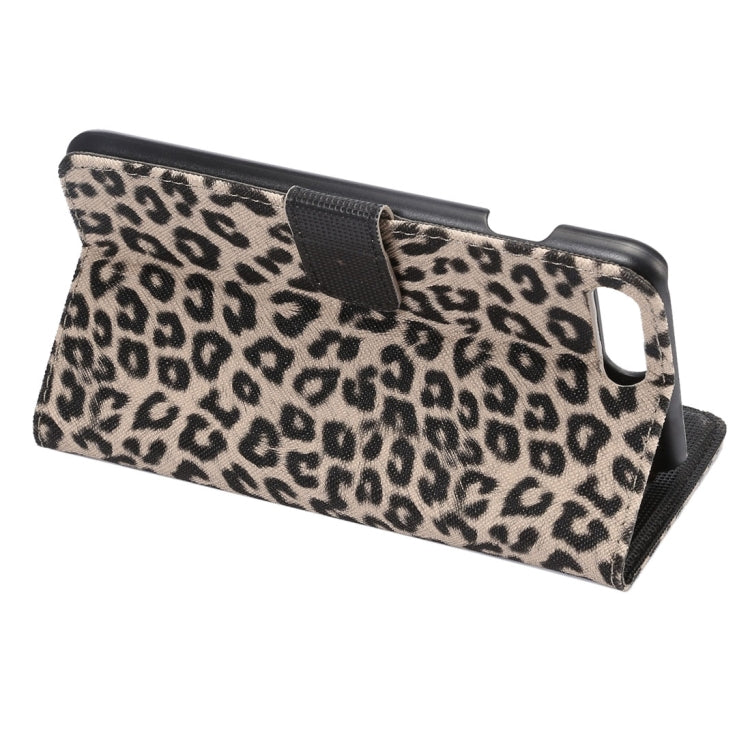 For iPhone 8 Plus & 7 Plus   Leopard Texture Horizontal Flip Leather Case with Holder & Card Slots & Wallet, For 8P & 7P