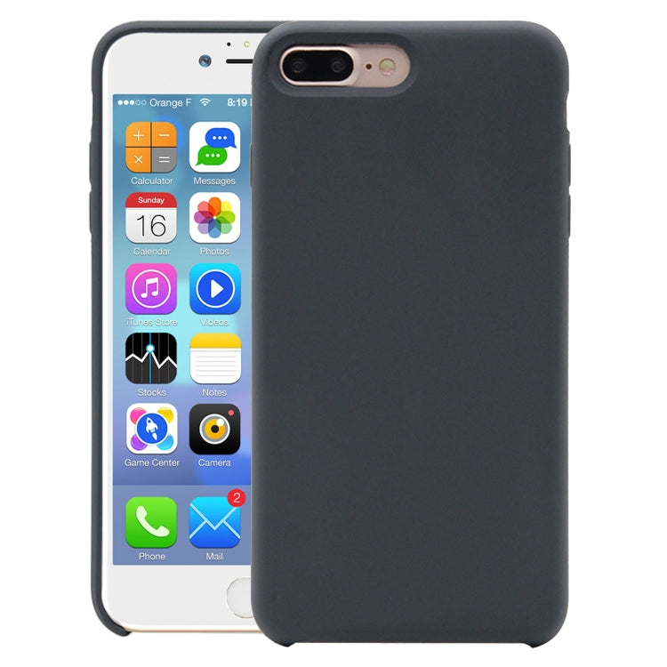 Pure Color Liquid Silicone Case for iPhone 8 Plus & 7 Plus