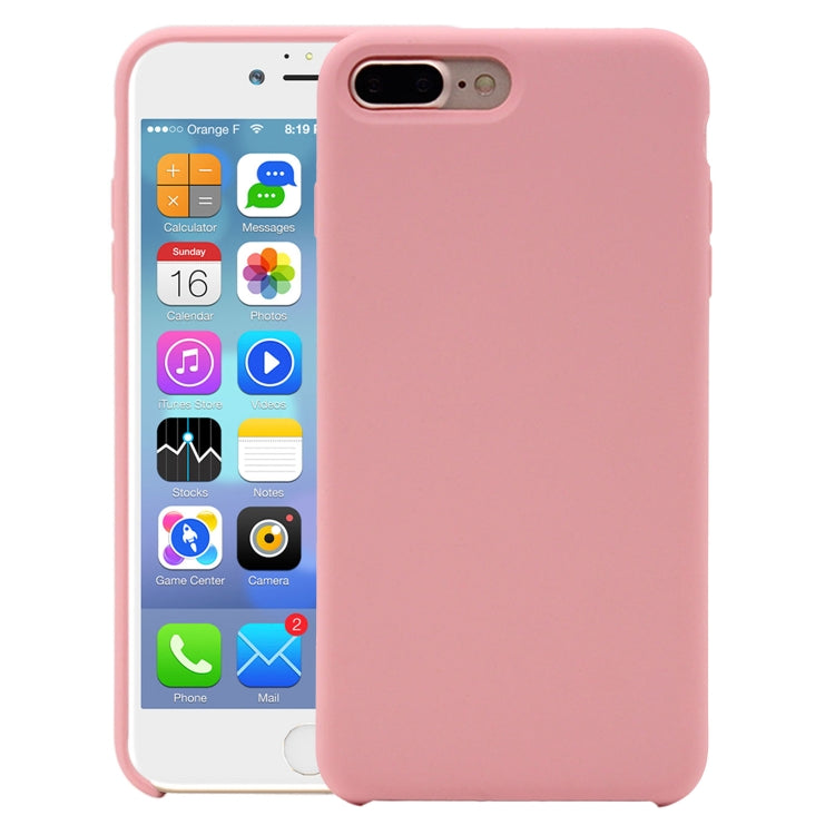 Pure Color Liquid Silicone Case for iPhone 8 Plus & 7 Plus