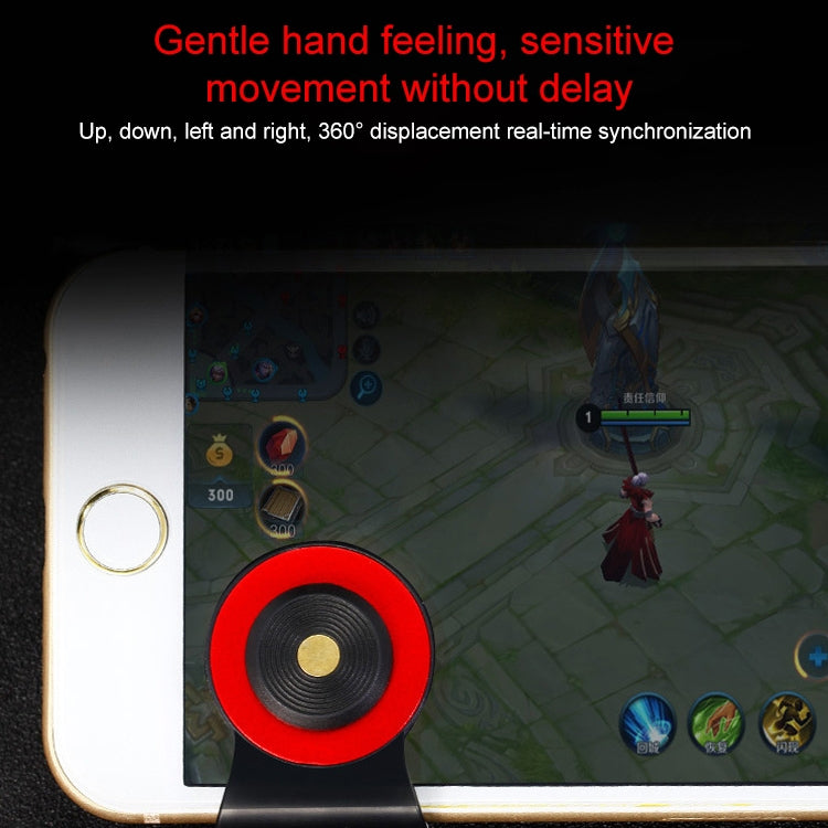 A9 Direct Mobile Clip Games Joystick Artifact Hand Travel Button Sucker with Ring Holder for iPhone, Android Phone, Tablet, A9 REd, A9 Silver, A9 Gold