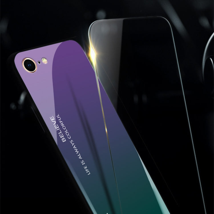 Gradient Color Glass Case for iPhone 8 & 7