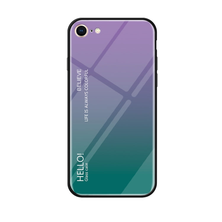 Gradient Color Glass Case for iPhone 8 & 7