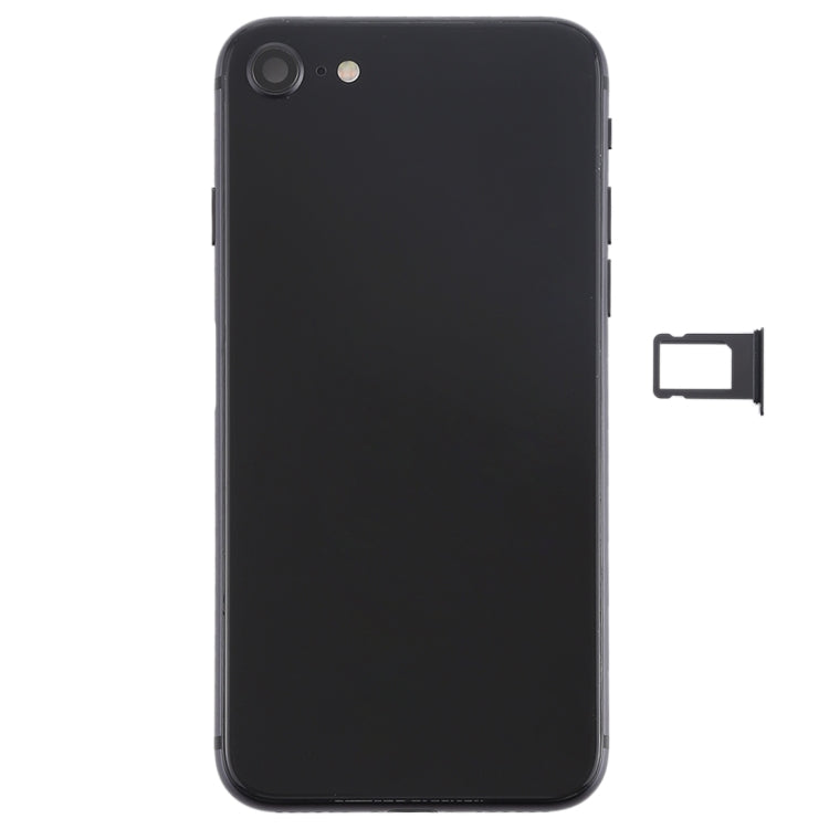 Battery Back Cover Assembly with Side Keys & Vibrator & Speaker Ringer Buzzer & Power Button + Volume Button Flex Cable & Card Tray for iPhone 8, For iPhone 8, For iPhone 8 (Full Assembly) - BSPART