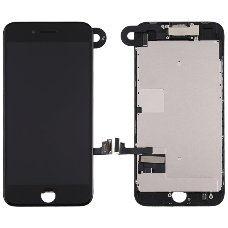 LCD Screen include Front Camera for iPhone 8, i8 White with Front Camera, i8 Black with Front Camera