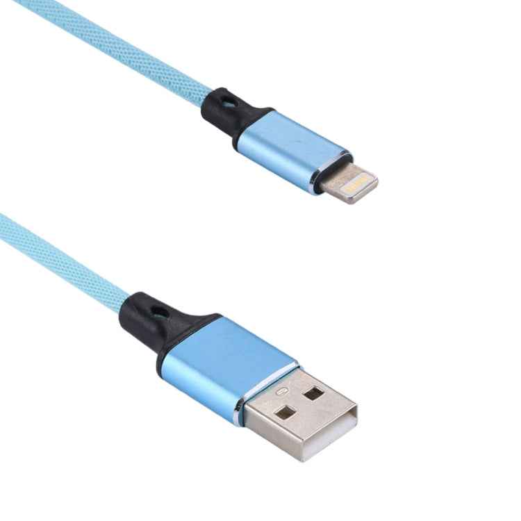 1m 2A USB to 8 Pin Nylon Weave Style Data Sync Charging Cable