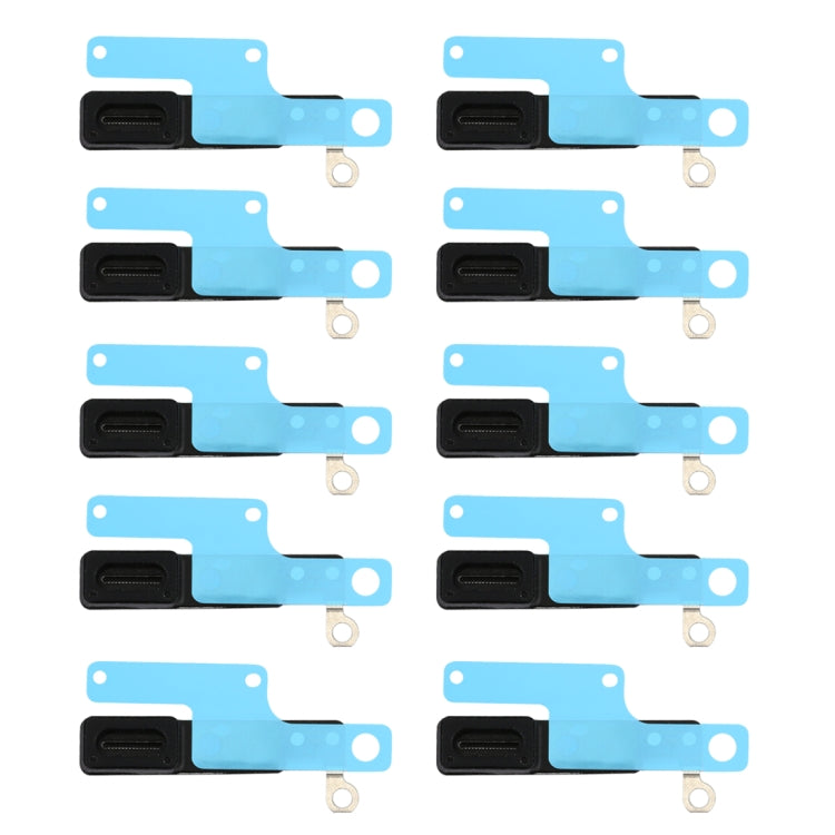 10 PCS for iPhone 8 Earpiece Receiver Mesh Covers + Earpiece Receiver Adhesive Stickers, For iPhone 8 (10 PCS)