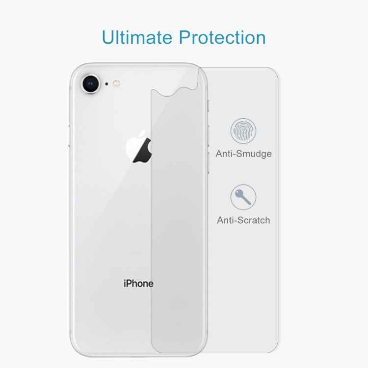 For iPhone 8 & 7 0.3mm 9H Surface Hardness 2.5D Curved Edge Explosion-proof Premium Tempered Glass Back Screen Protector