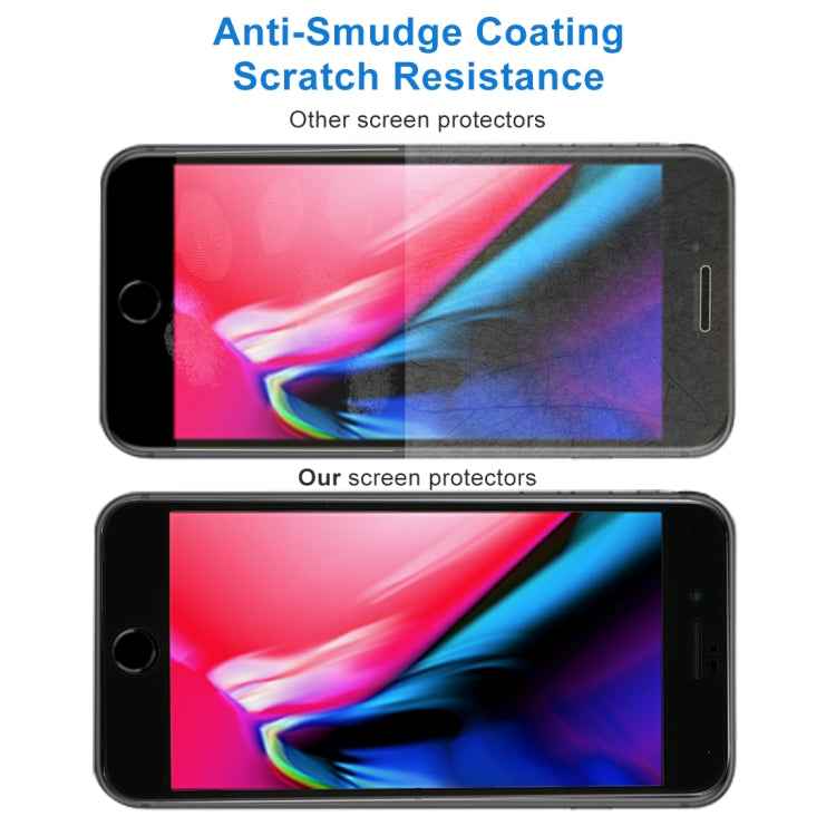 For iPhone 8 / 7 0.3mm 9H Surface Hardness  Curved Full Screen Tempered Glass Screen Protector