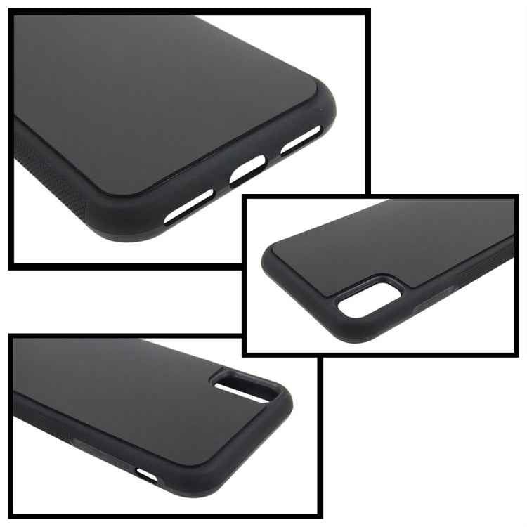 For iPhone X / XS TPU + PC Anti-Gravity Dropproof Protective Back Cover Case