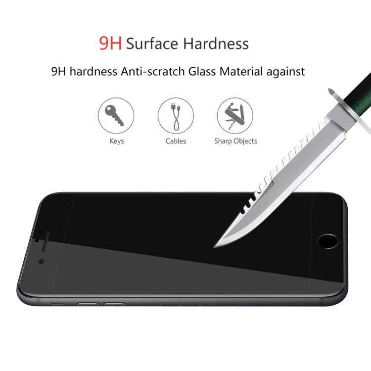 ENKAY Hat-Prince 0.26mm 9H Surface Hardness 6D Curved Edge Full Screen Tempered Glass Film for iPhone SE 2020 / 8 / 7