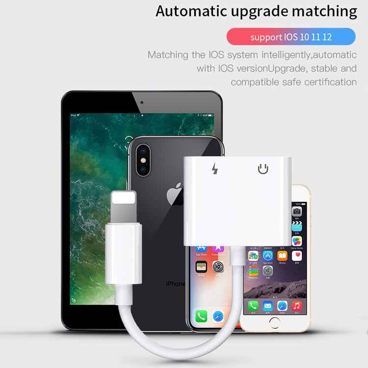 JOYROOM S-Y104 Ben Series Apple 3.5+Lightning Adapter, Length: 1.2m