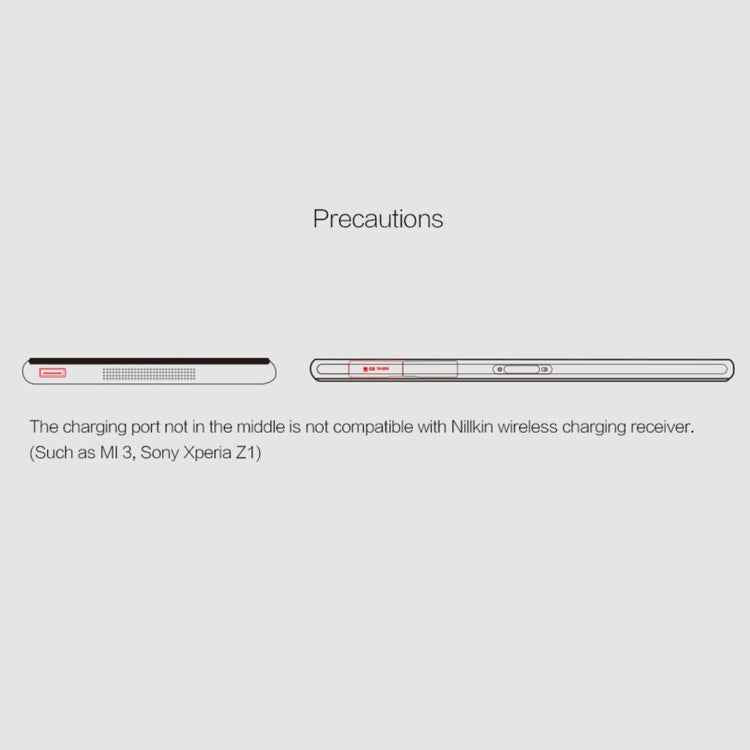 NILLKIN Magic Tag QI Standard Wireless Charging Receiver for iPhone 7 Plus / 6s Plus / 6 Plus, with 8 Pin Port, Length: 109mm