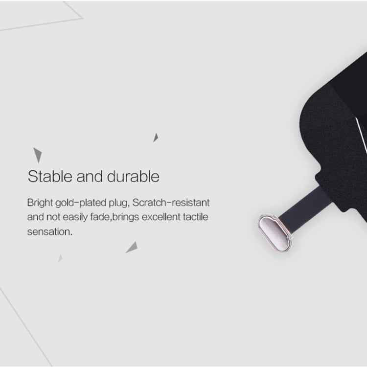 NILLKIN Magic Tag QI Standard Wireless Charging Receiver for iPhone 7 / 6s / 6 / 5S / 5, with 8 Pin Port, Length: 98mm
