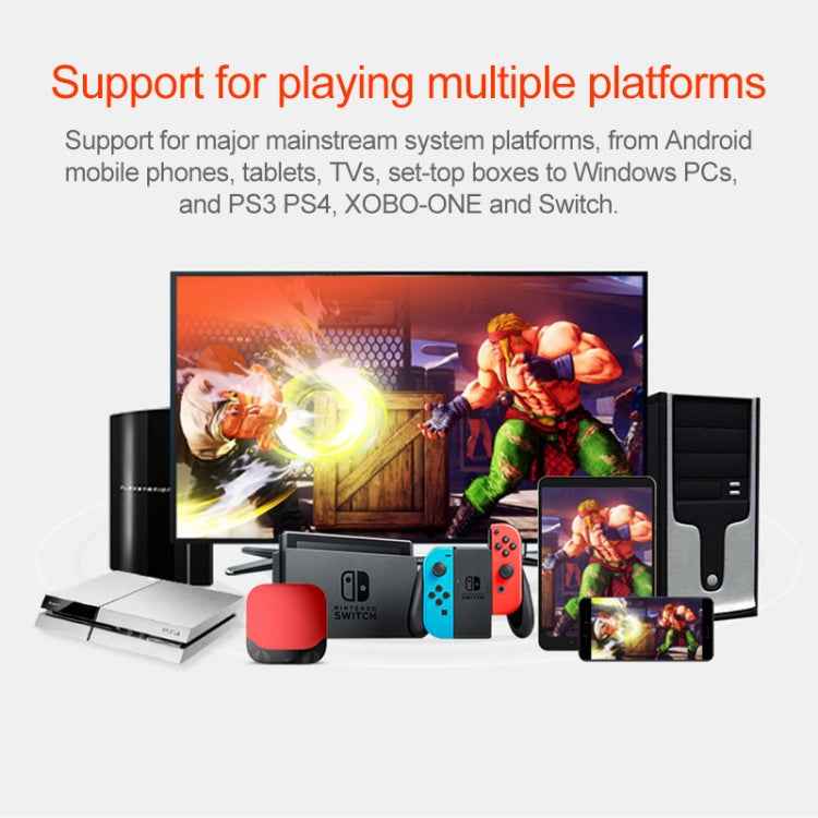 PXN PXN-0082 Gladiator Street Machine Game Handle Rocker Controller for Nintendo Switch / PC / Android System / PS3 / PS4 / XboxOne