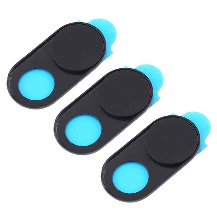 3 PCS Universal Ultra-thin Design Magnet WebCam Cover Camera Cover for Desktop, Laptop, Tablet, Phones