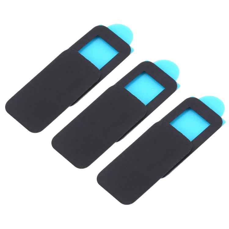 3 PCS Universal Ultra-thin Design Rectangle WebCam Cover Camera Cover for Desktop, Laptop, Tablet, Phones