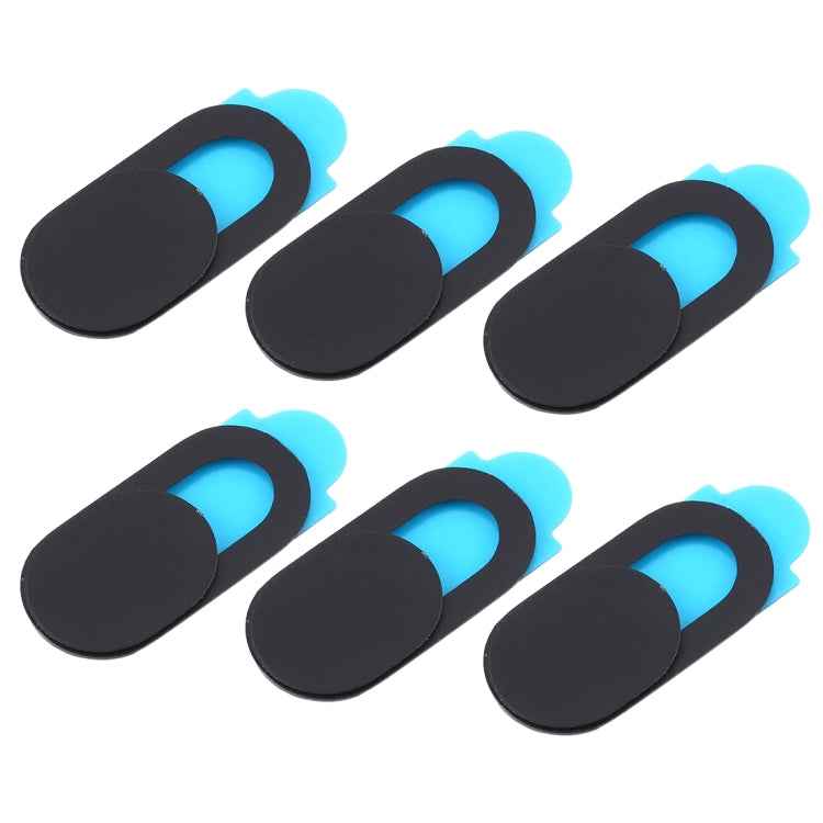 6 PCS Universal Ultra-thin Design WebCam Cover Camera Cover for Desktop, Laptop, Tablet, Phones