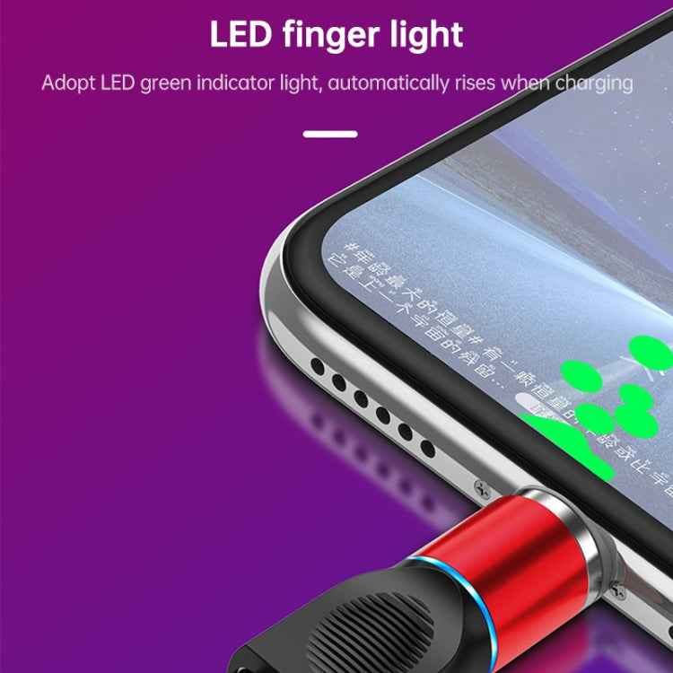 4 in 1 3A 8 Pin & USB-C / Type-C & Micro USB Zinc Alloy Magnetic Charging Head + USB-C / Type-C Magnetic Charging Adapter Set