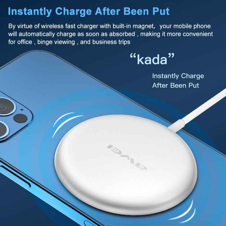 awei W10 15W MagSafe Magnetic Wireless Charger