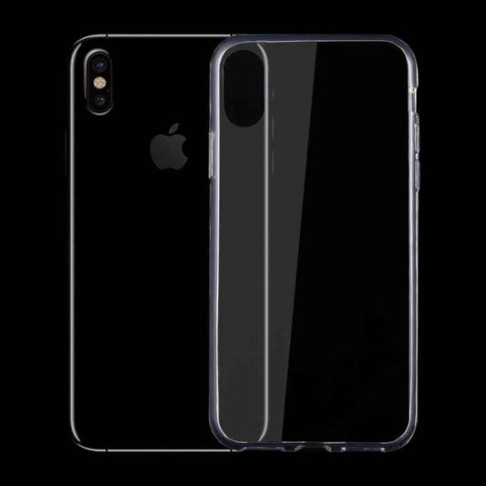 For iPhone X 0.75mm Ultra-thin Transparent TPU Protective Case, Small Quantity Recommended Before iPhone X  Launching(Transparent)