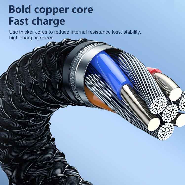 REMAX RC-140a Thor Series 65W USB-C / Type-C to USB-C / Type-C Portable Lanyard Data Cable, Cable Length: 1.2m