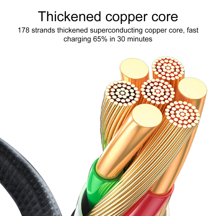 15W USB-C / Type-C to Micro USB Fast Charging Magnetic Data Cable, Style: 1m Cable + Magnetic Head, Micro USB