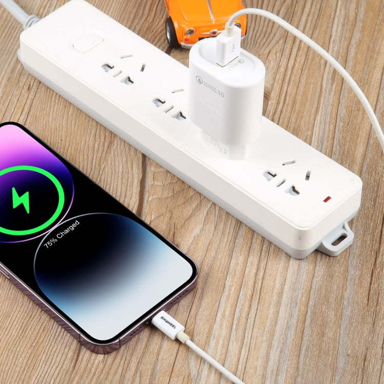 LZ-2117 18W QC3.0 3.1A USB Fast Charger, EU Plug, EU Plug