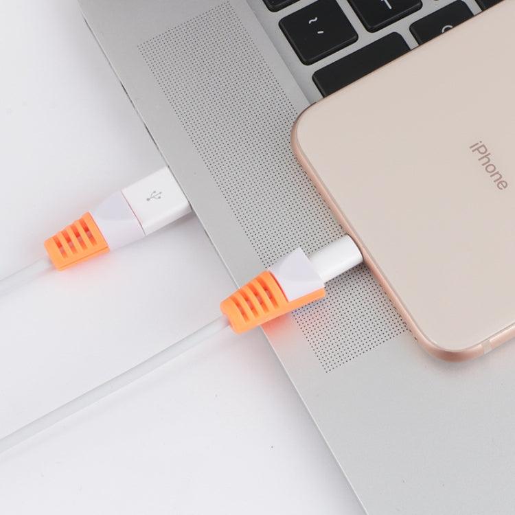 2 PCS Anti-break USB Charge Cable Winder Protective Case Protection Sleeve