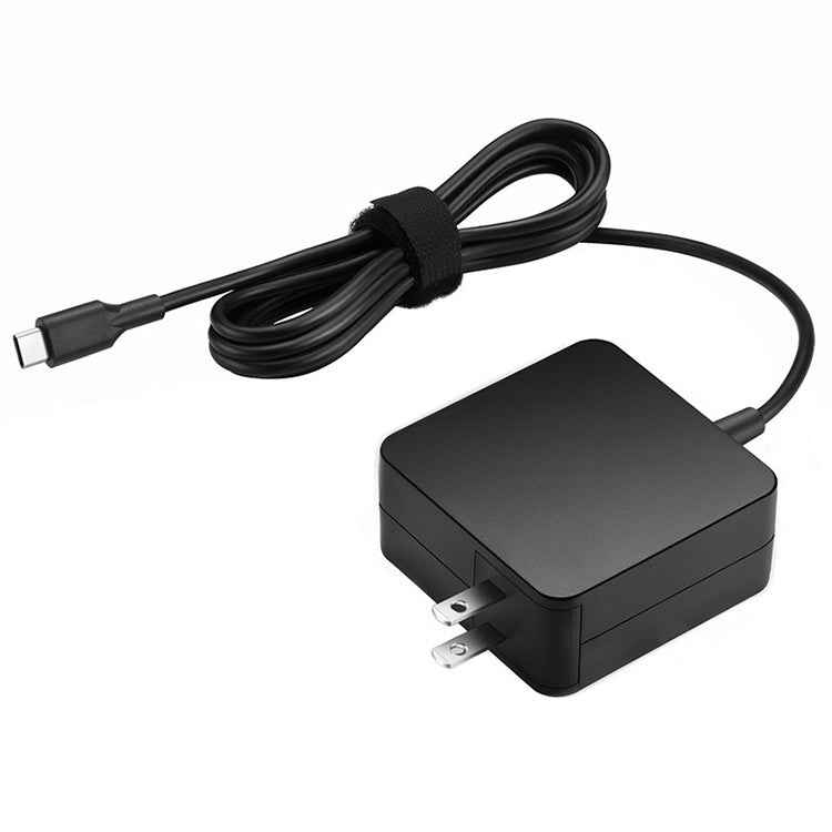 45W USB-C / Type-C Power Adapter Portable Charger for Laptops with Type-C Charging Cable, US Plug
